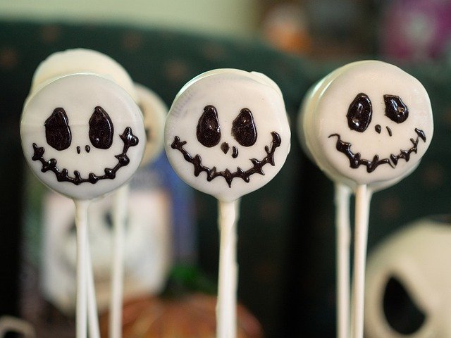 cake pop skjelett