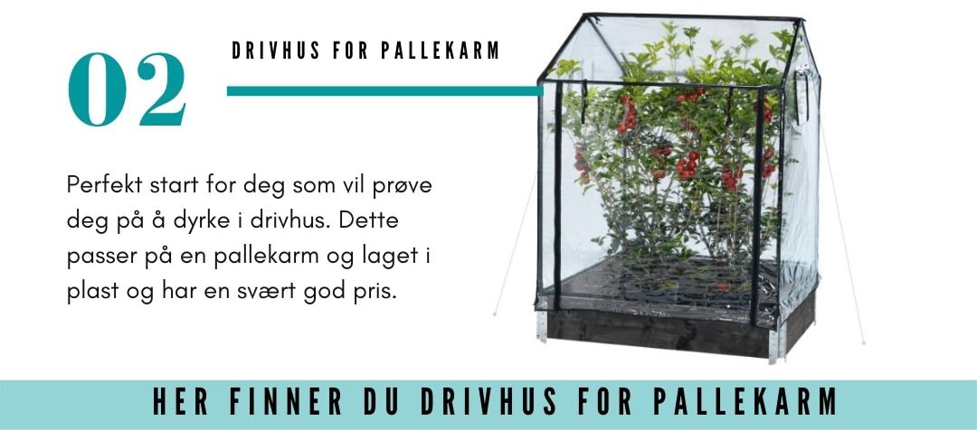 Drivhus pallekarm