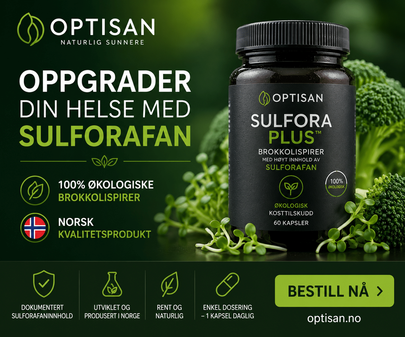 Optisan brokkolispirer