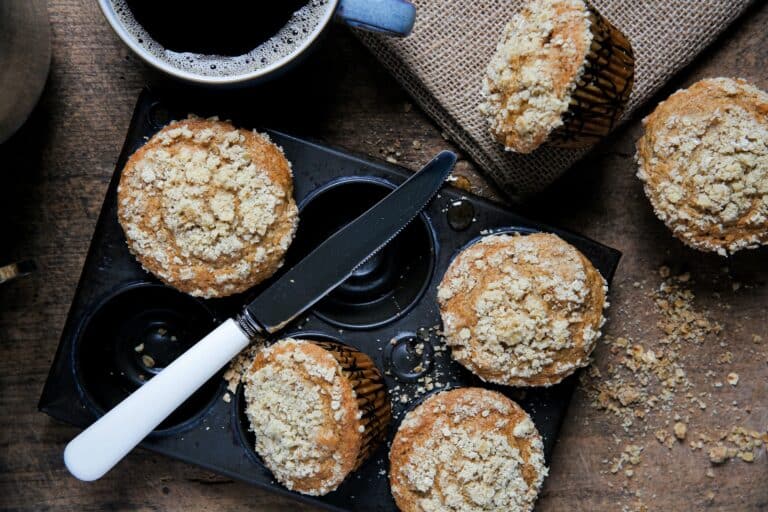 Deilige og saftige eplemuffins