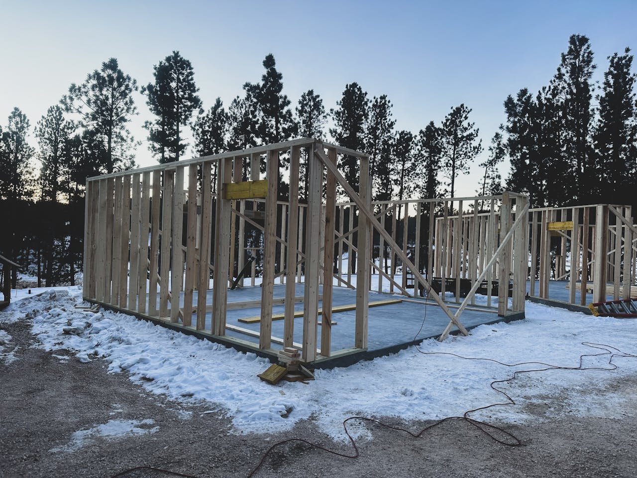 Her bygger de hytte i Norge