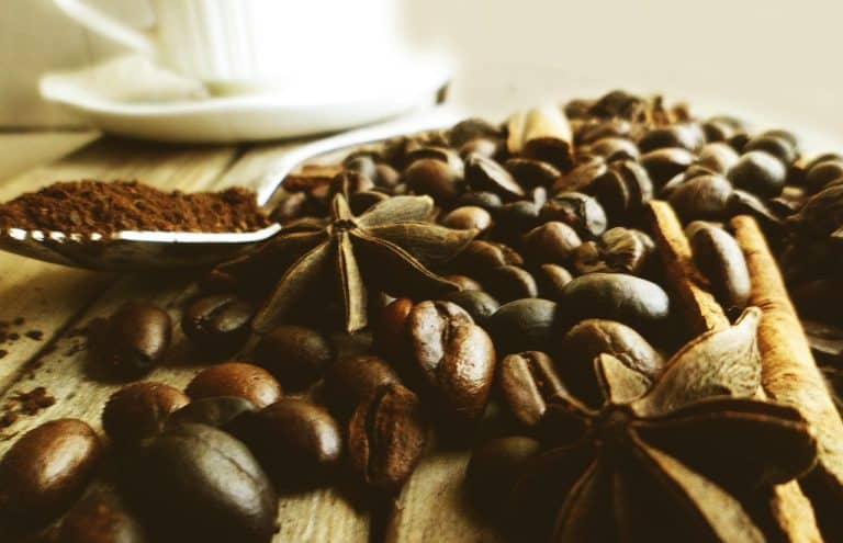 bilde av kaffebønner