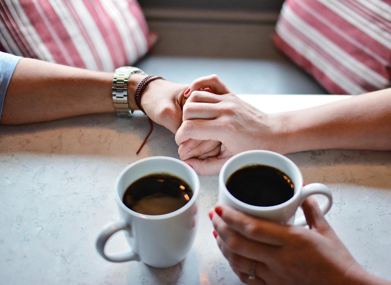 kaffe i en sosial setting